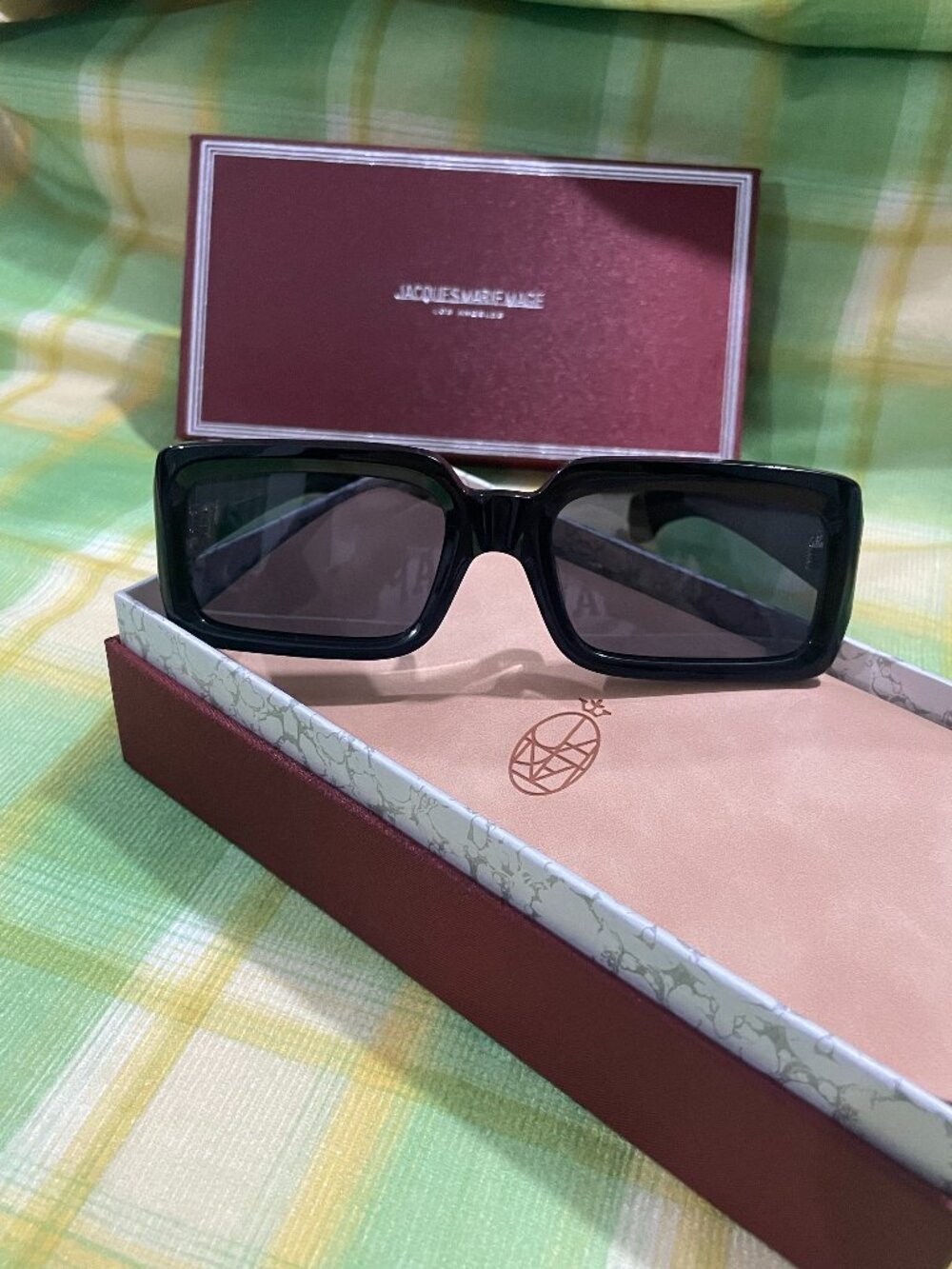 Jacques Marie Mage VERA Square-Frame Sunglasses